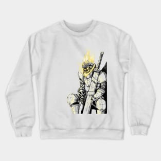 Skeletal Knight Crewneck Sweatshirt